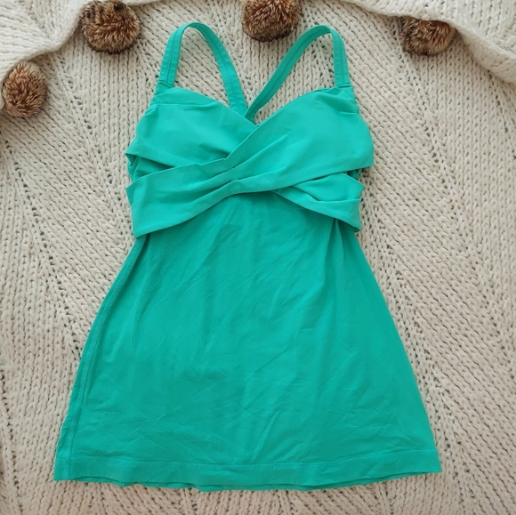 LULULEMON Wrap It Up Tank Top - Bali Breeze - Picture 2 of 7